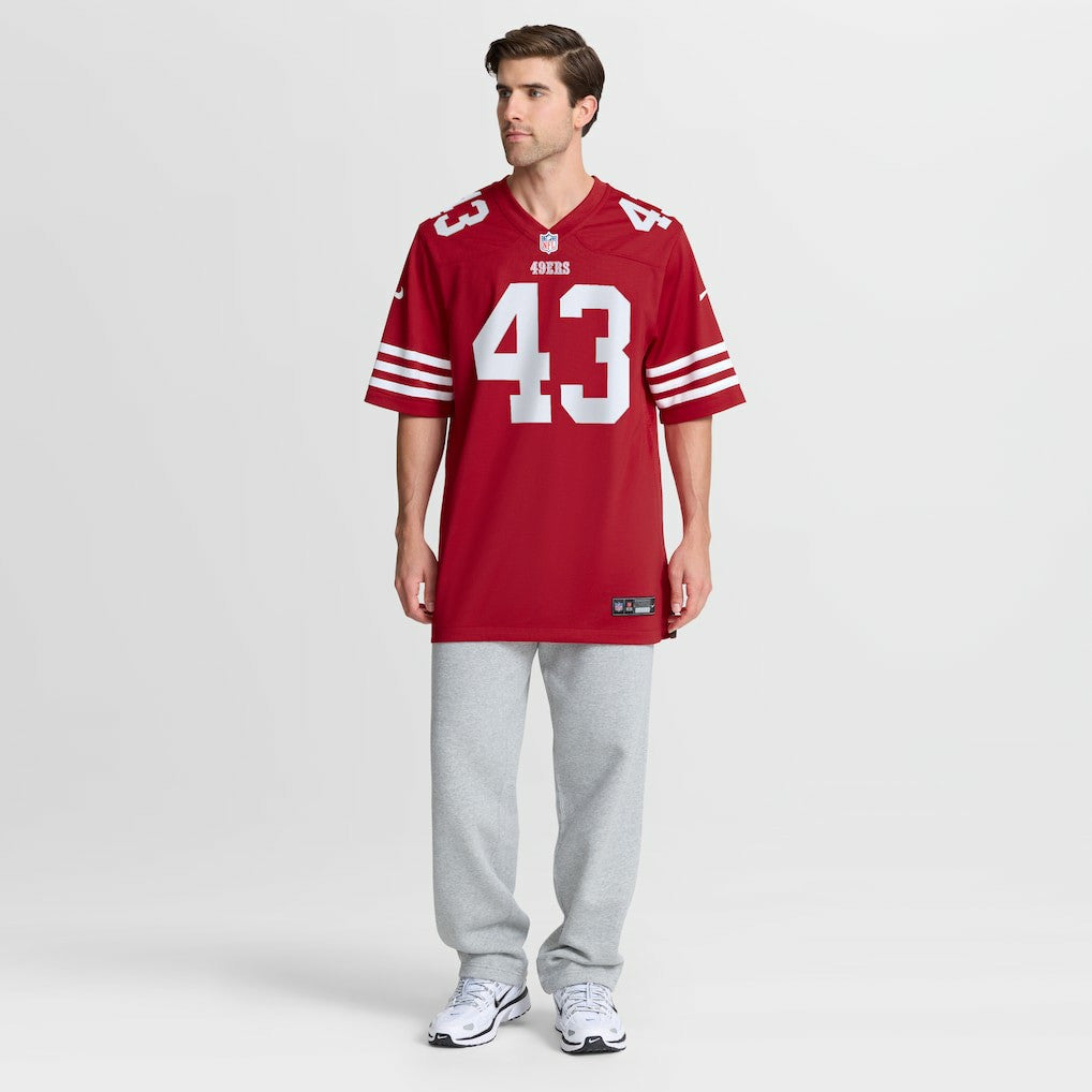 San Francisco 49ers Nike Messiah Swinson  Team Game Jersey