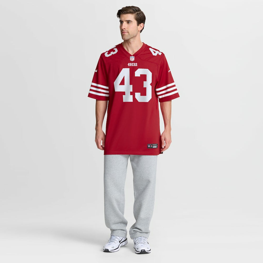 San Francisco 49ers Nike Messiah Swinson  Team Game Jersey