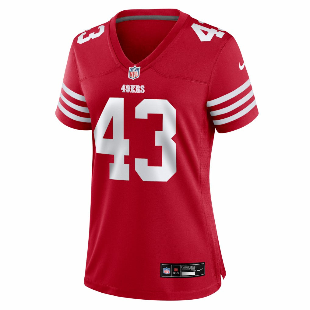 San Francisco 49ers Nike Messiah Swinson  Women's Team Game Jersey