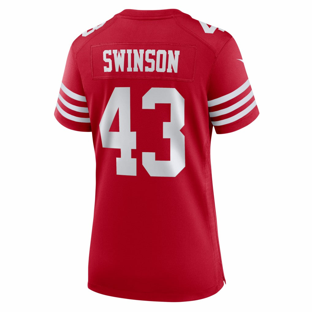 San Francisco 49ers Nike Messiah Swinson  Women's Team Game Jersey