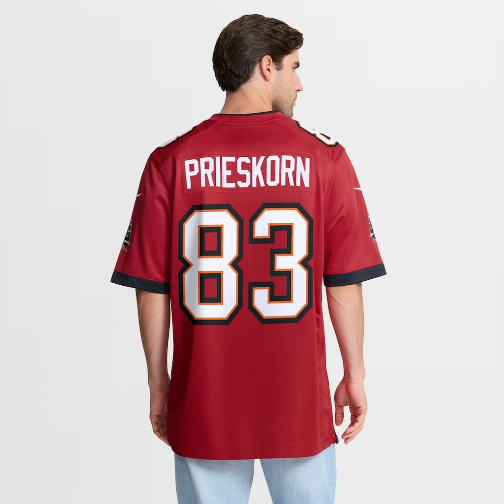 Tampa Bay Buccaneers Nike Caden Prieskorn  Team Game Jersey