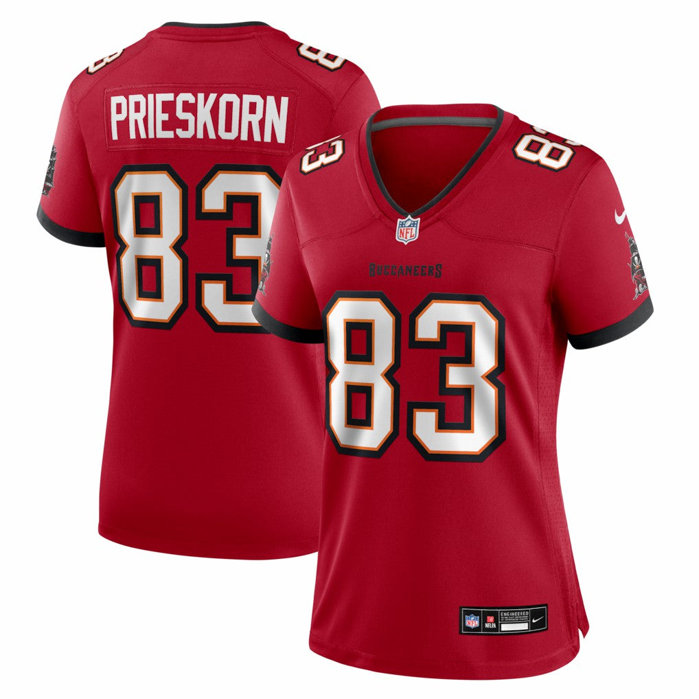 Tampa Bay Buccaneers Nike Caden Prieskorn  Women's Team Game Jersey