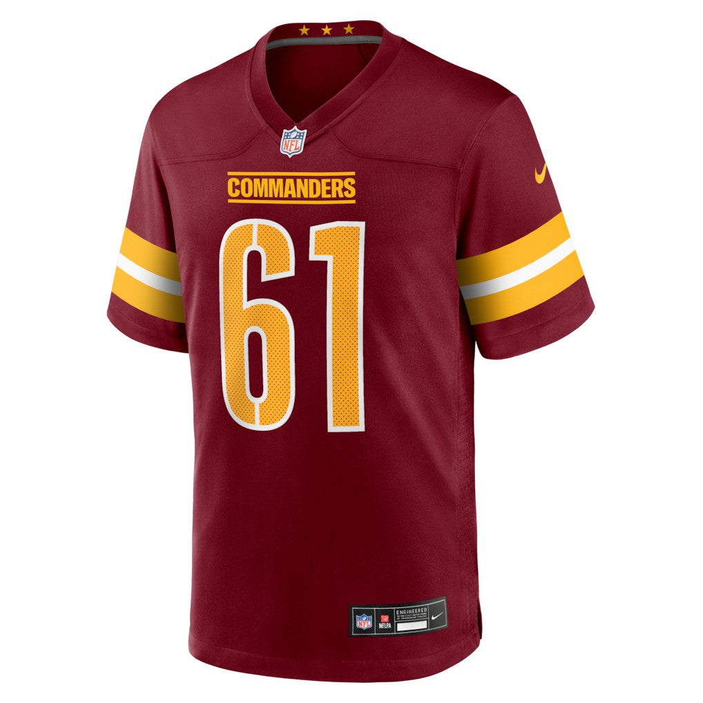 Washington Commanders Nike Tyler Cooper  Team Game Jersey