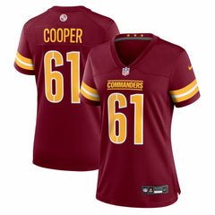 Washington Commanders Nike Tyler Cooper  Women's Team Game Jersey