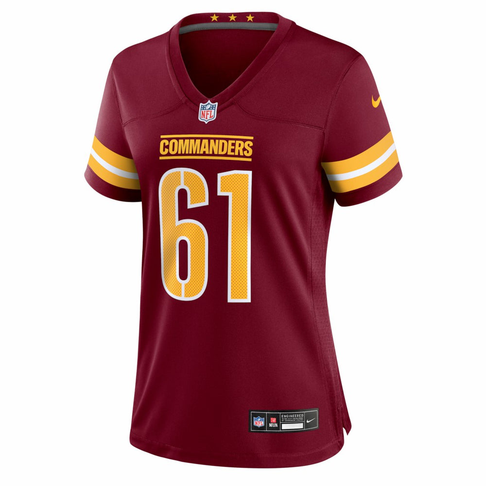 Washington Commanders Nike Tyler Cooper  Women's Team Game Jersey