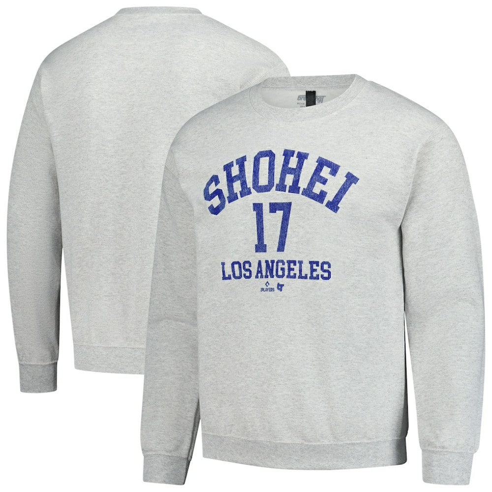 Shohei Ohtani MLBPA BreakingT Unisex Player Name & Number Sweatshirt | MLB Sale
