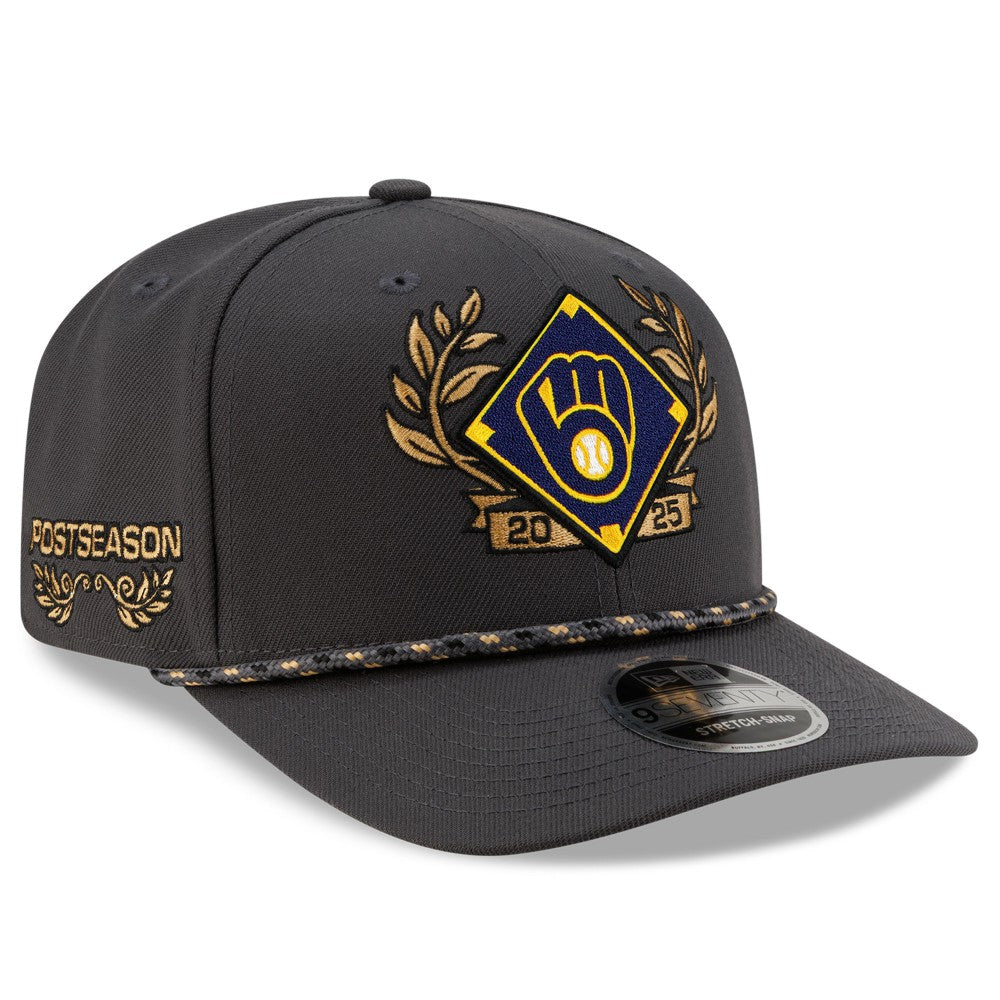 Milwaukee Brewers New Era 2025 National League Division Series Champions 9SEVENTY Adjustable Hat | MLB Shop