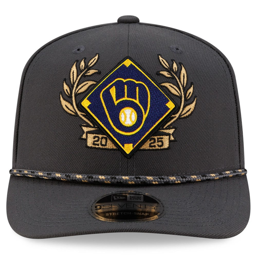 Milwaukee Brewers New Era 2025 National League Division Series Champions 9SEVENTY Adjustable Hat | MLB Shop