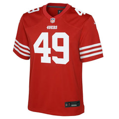 San Francisco 49ers Nike The Faithful  Youth Team Game Jersey
