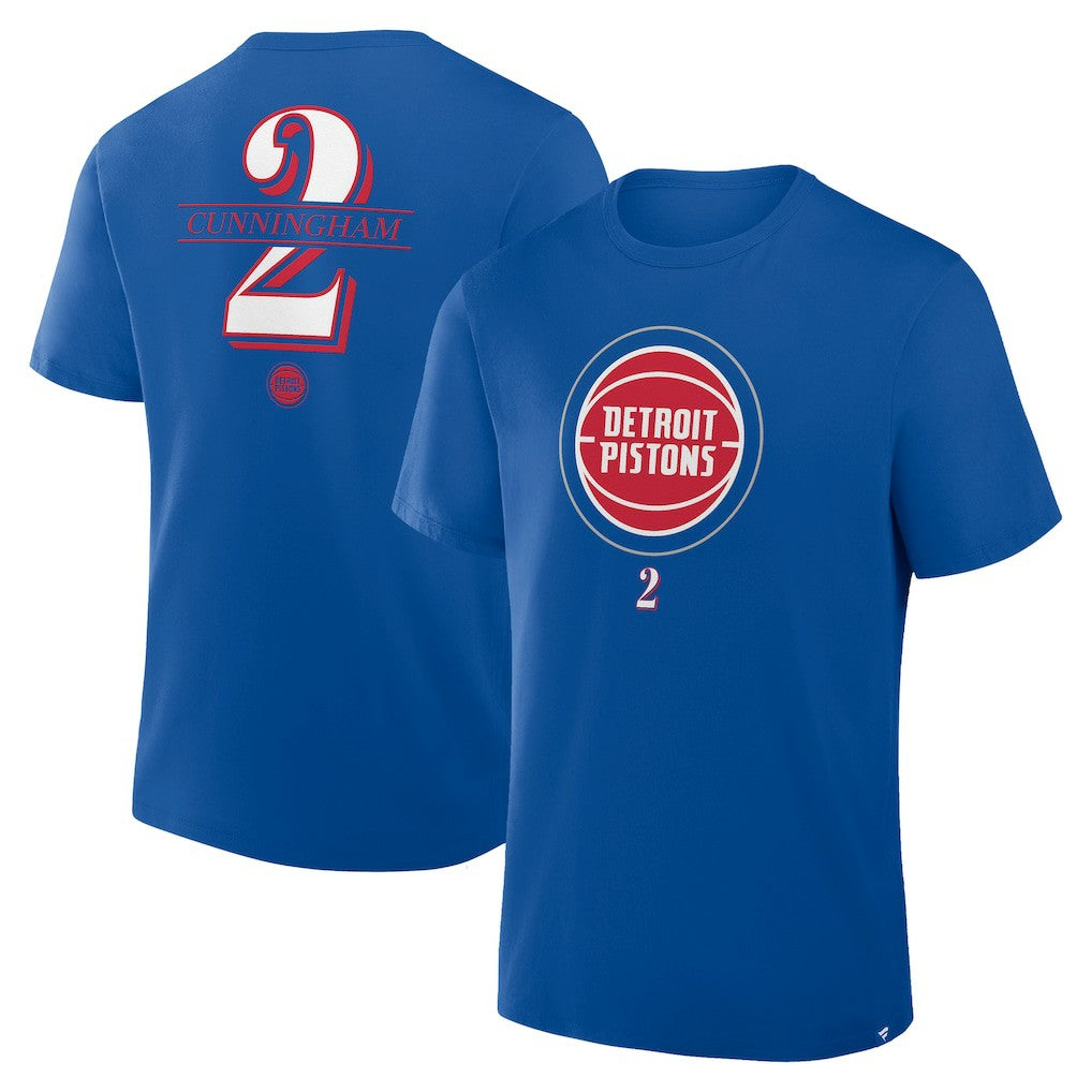 Cade Cunningham Detroit Pistons In The Paint Name & Number T-Shirt sale Discount