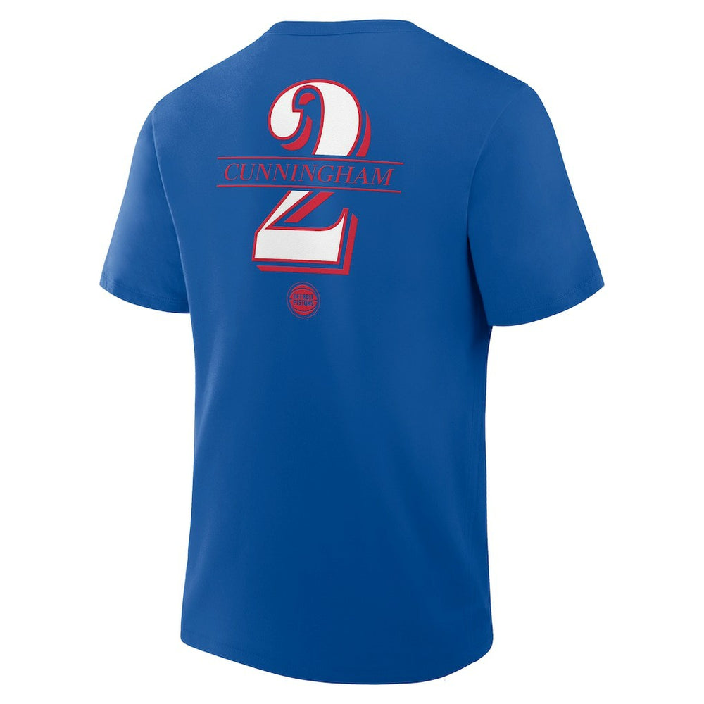Cade Cunningham Detroit Pistons In The Paint Name & Number T-Shirt sale Discount