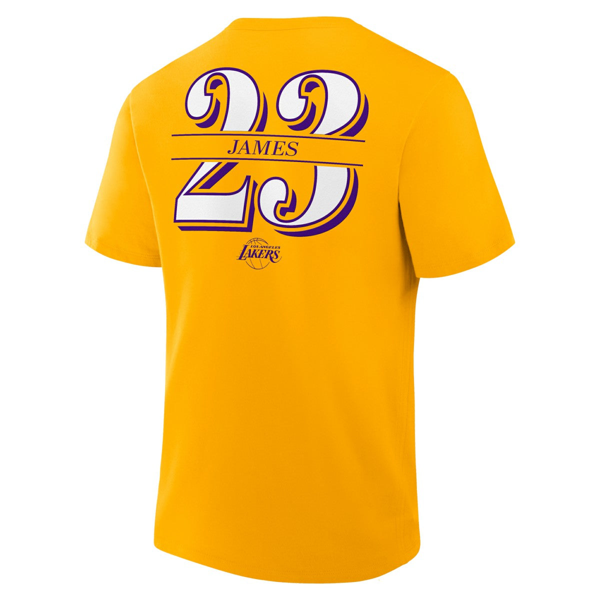 LeBron James Los Angeles Lakers In The Paint Name & Number T-Shirt Discount