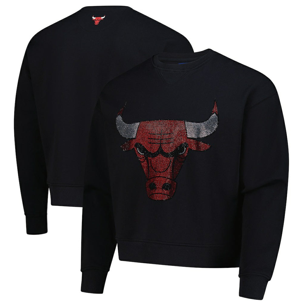 Chicago Bulls Terez Unisex Oversized Gemstone Logo Sweatshirt Discount