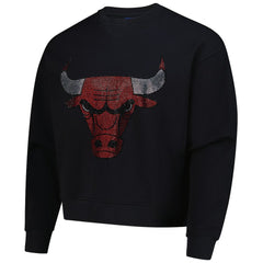 Chicago Bulls Terez Unisex Oversized Gemstone Logo Sweatshirt Discount
