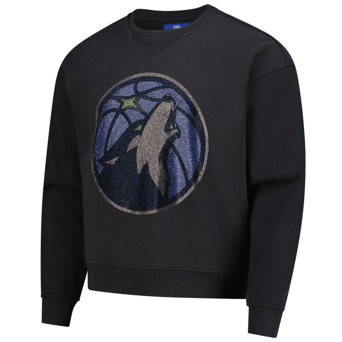 Minnesota Timberwolves Terez Unisex Oversized Gemstone Logo Sweatshirt Discount