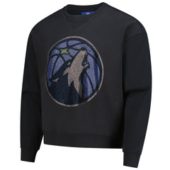 Minnesota Timberwolves Terez Unisex Oversized Gemstone Logo Sweatshirt Discount