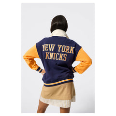 New York Knicks Terez Unisex Colorblock Quarter-Zip Pullover On Sale
