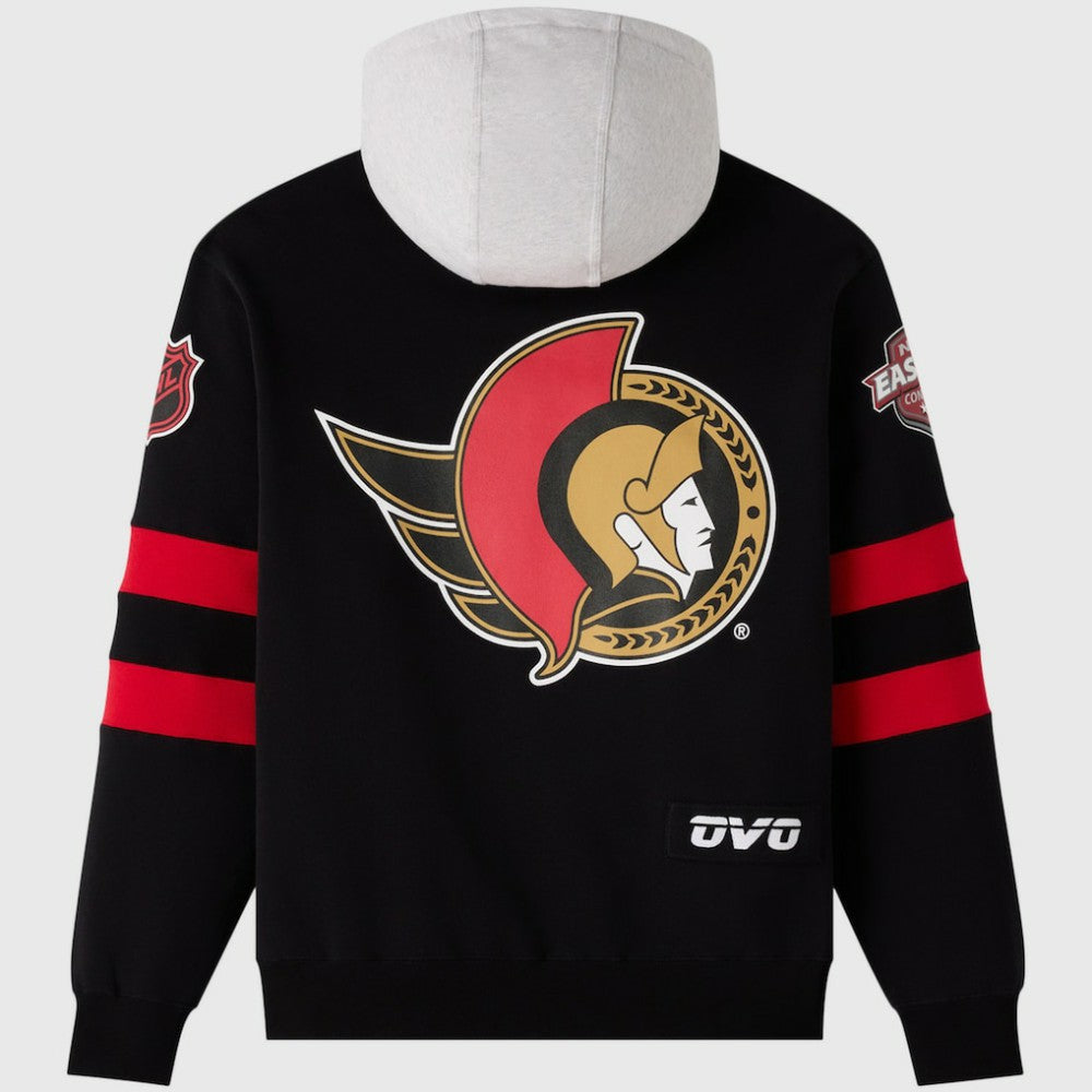 Ottawa Senators OVO x NHL Fleece Hoodie For Sale