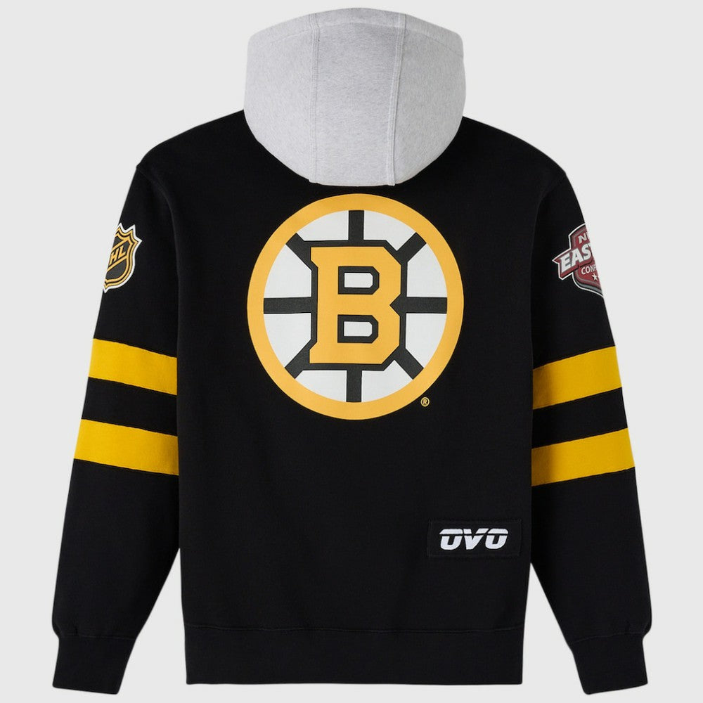 Boston Bruins OVO x NHL Fleece Hoodie Discount