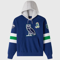 Vancouver Canucks OVO x NHL Fleece Hoodie On Sale