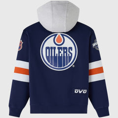 Edmonton Oilers OVO x NHL Fleece Hoodie Sale
