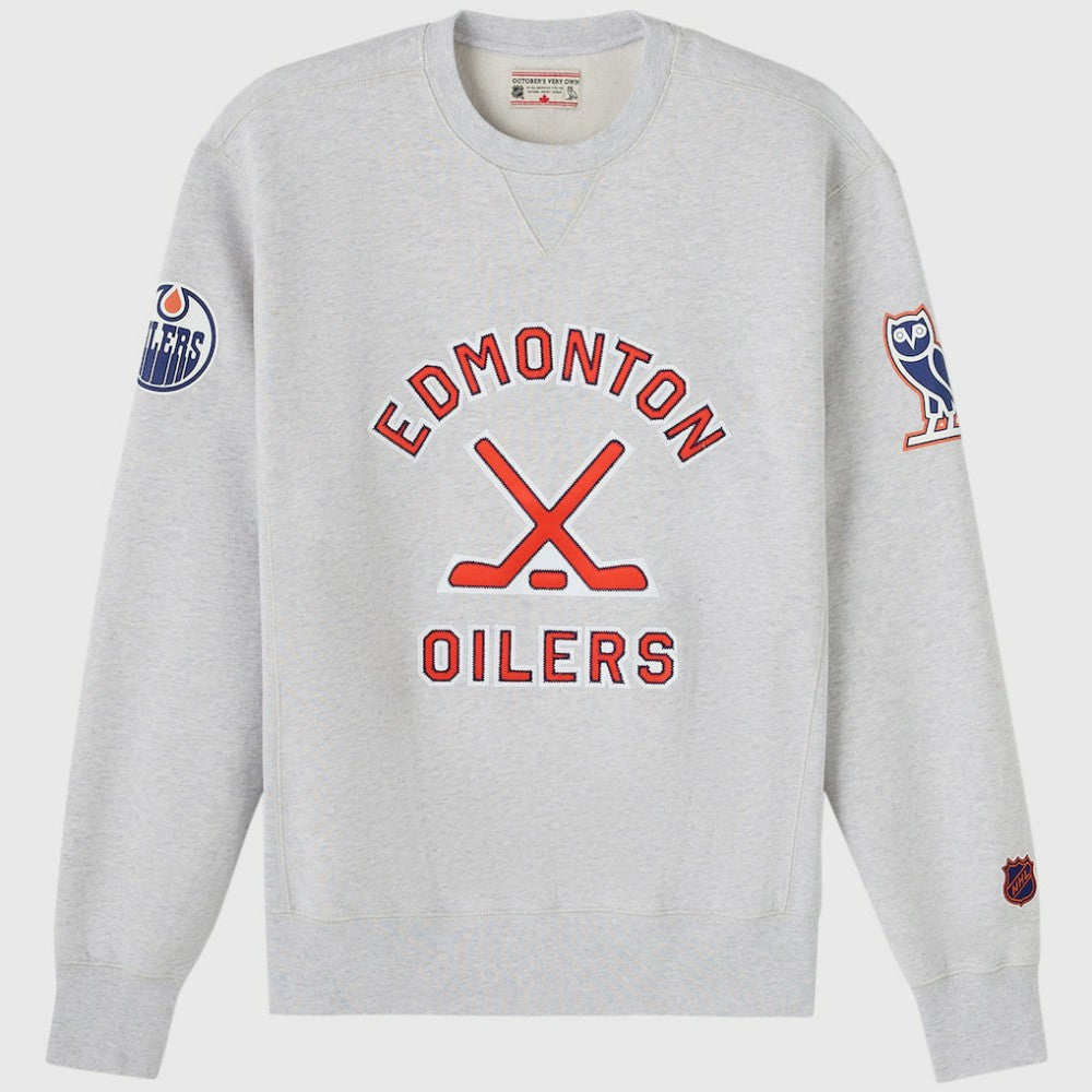Edmonton Oilers OVO x NHL Fleece Sweatshirt Discount