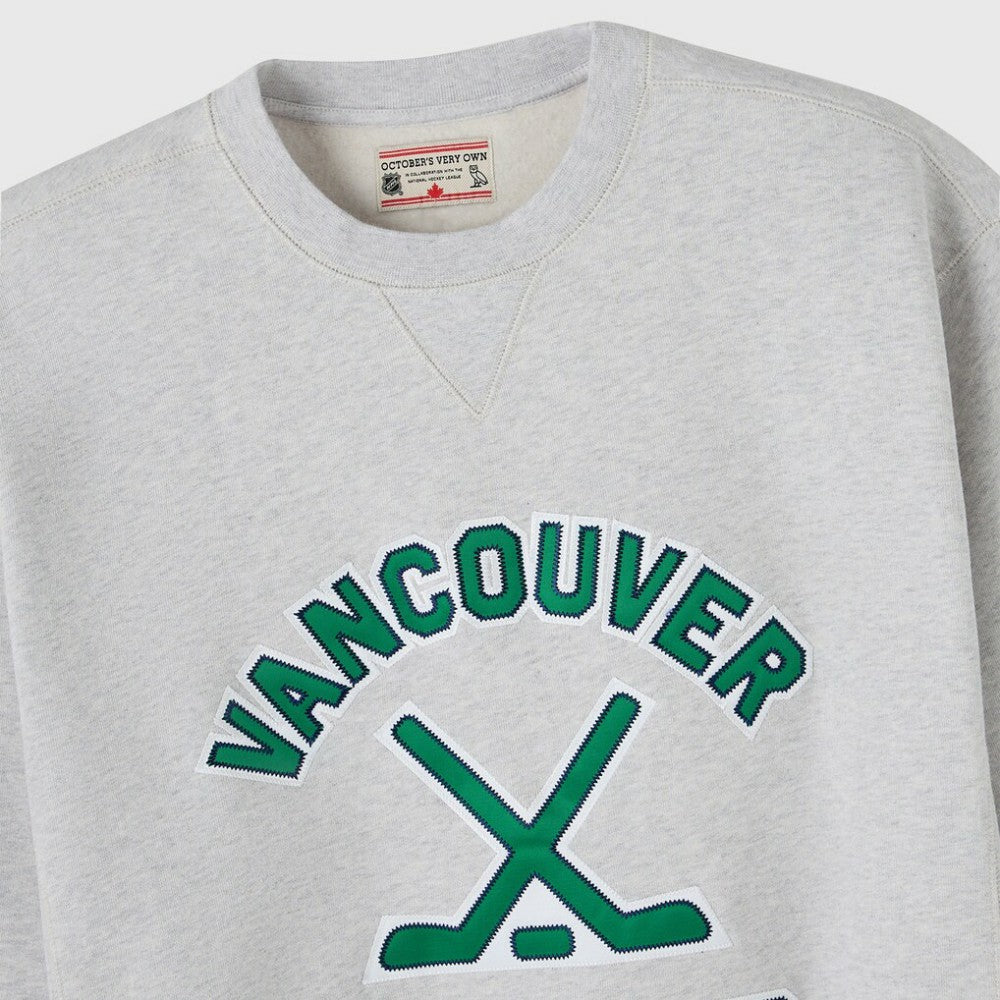 Vancouver Canucks OVO x NHL Fleece Sweatshirt On Sale