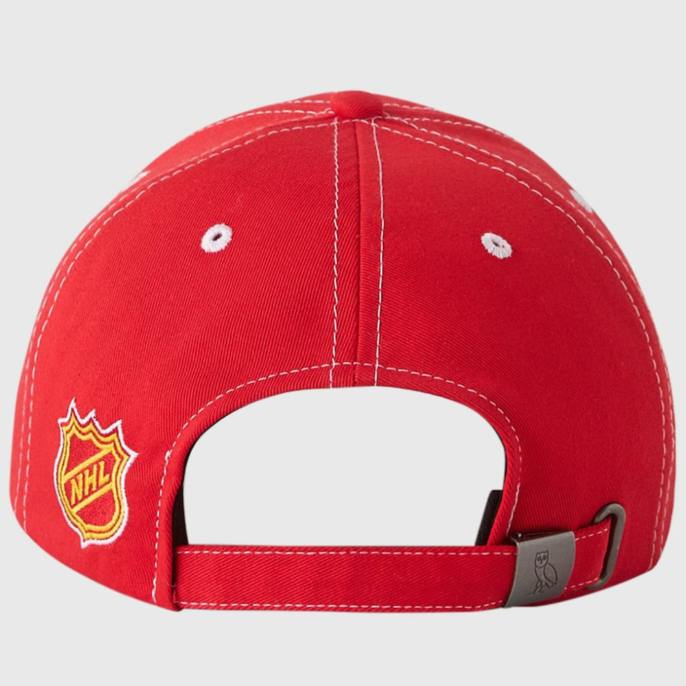 Calgary Flames OVO x NHL Adjustable Sport Hat For Sale