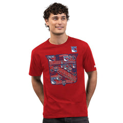 New York Rangers Starter Logo Collage T-Shirt Outlet