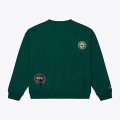 Minnesota Wild Mitchell & Ness Women's Crewneck Sweatshirt Sale
