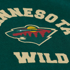 Minnesota Wild Mitchell & Ness Women's Crewneck Sweatshirt Sale