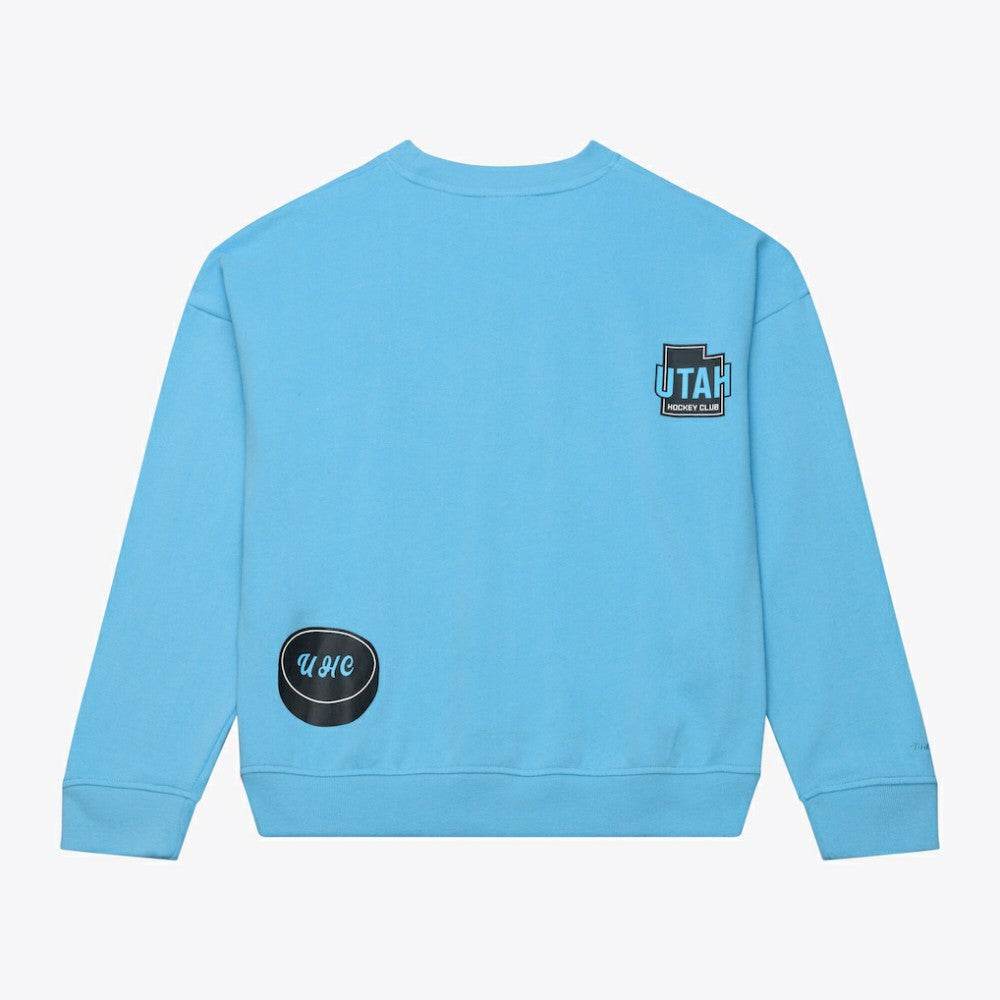 Utah Mammoth Mitchell & Ness Women's Crewneck Sweatshirt For Sale