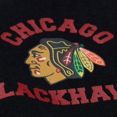 Chicago Blackhawks Mitchell & Ness Women's Crewneck Sweatshirt For Sale