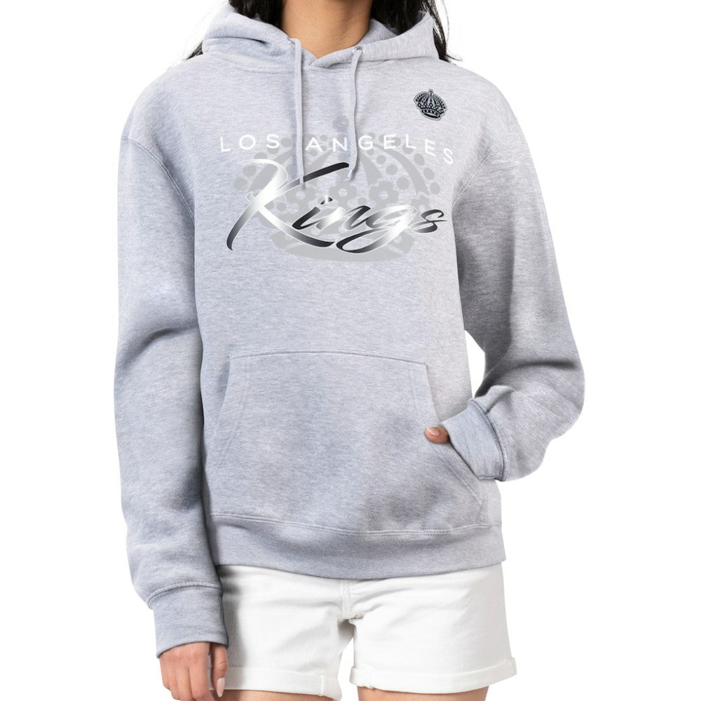 Los Angeles Kings G-III 4Her by Carl Banks Women's Shadow Logo Fleece Hoodie Online
