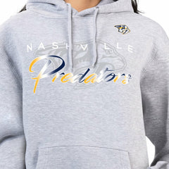 Nashville Predators G-III 4Her by Carl Banks Women's Shadow Logo Fleece Hoodie Sale