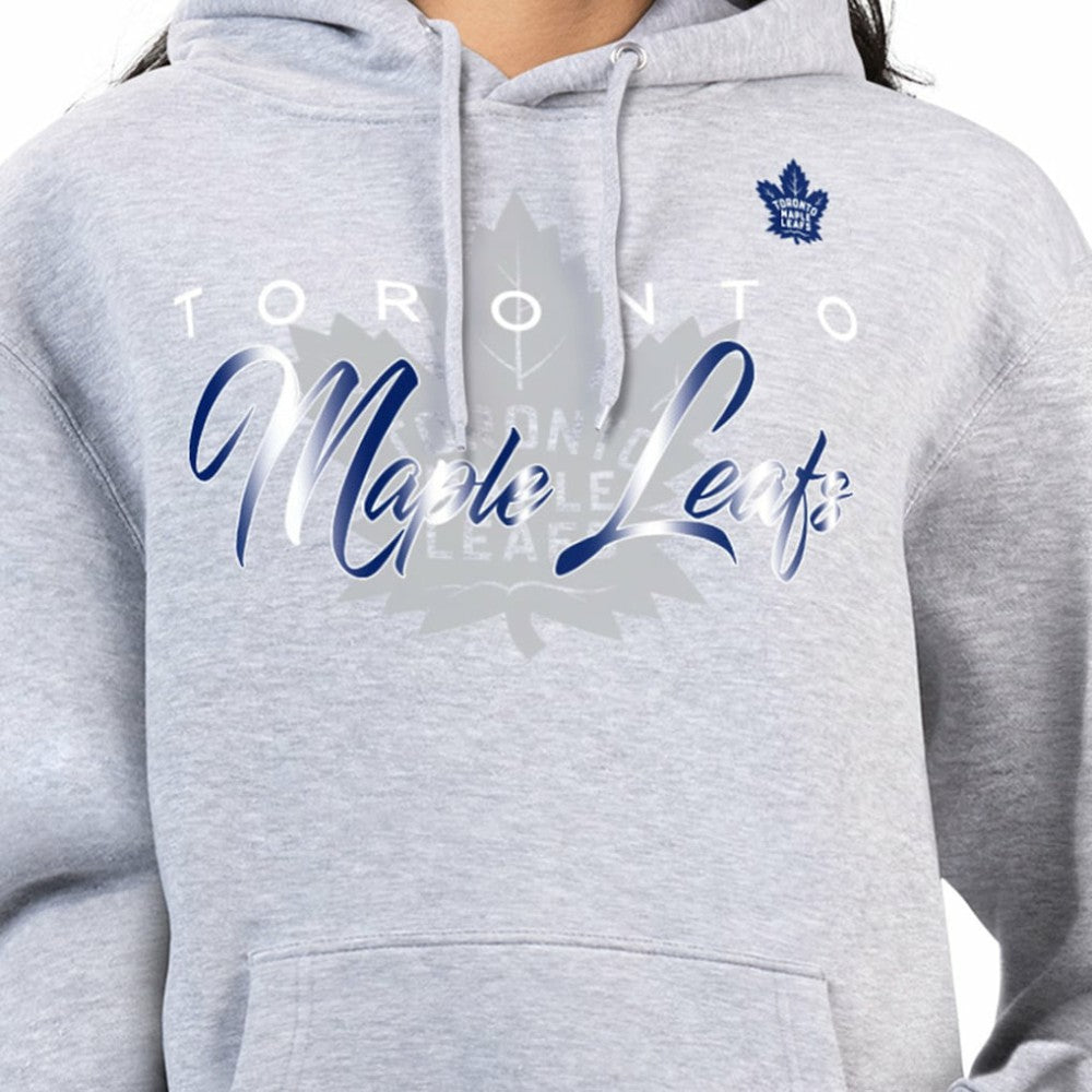 Toronto Maple Leafs G-III 4Her by Carl Banks Women's Shadow Logo Fleece Hoodie Online