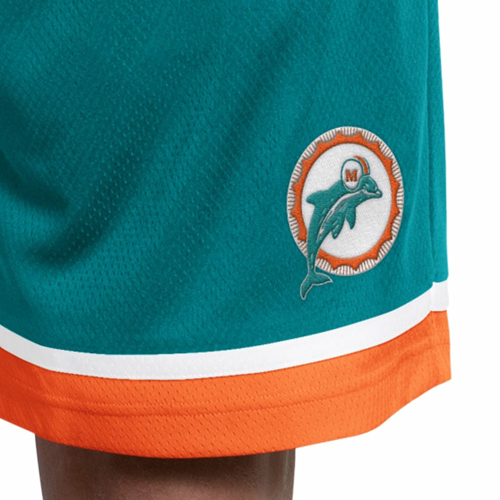 Miami Dolphins  Starter Throwback Power Play Mesh Shorts