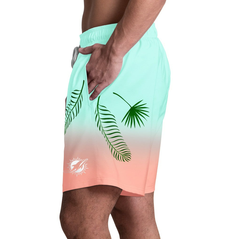Miami Dolphins  Margaritaville Sunset On The Beach Swim Shorts