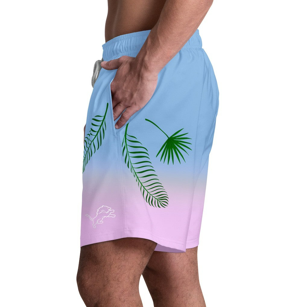 Detroit Lions  Margaritaville Sunset On The Beach Swim Shorts