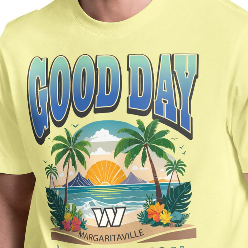 Washington Commanders  Margaritaville Good Day T-Shirt