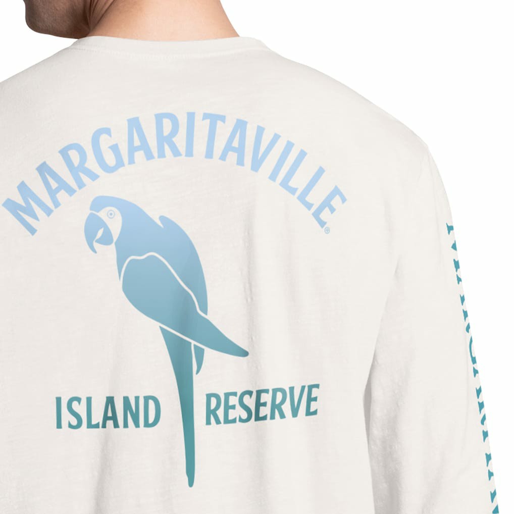 Philadelphia Eagles  Margaritaville Island Reserve Long Sleeve Slub Henley Shirt