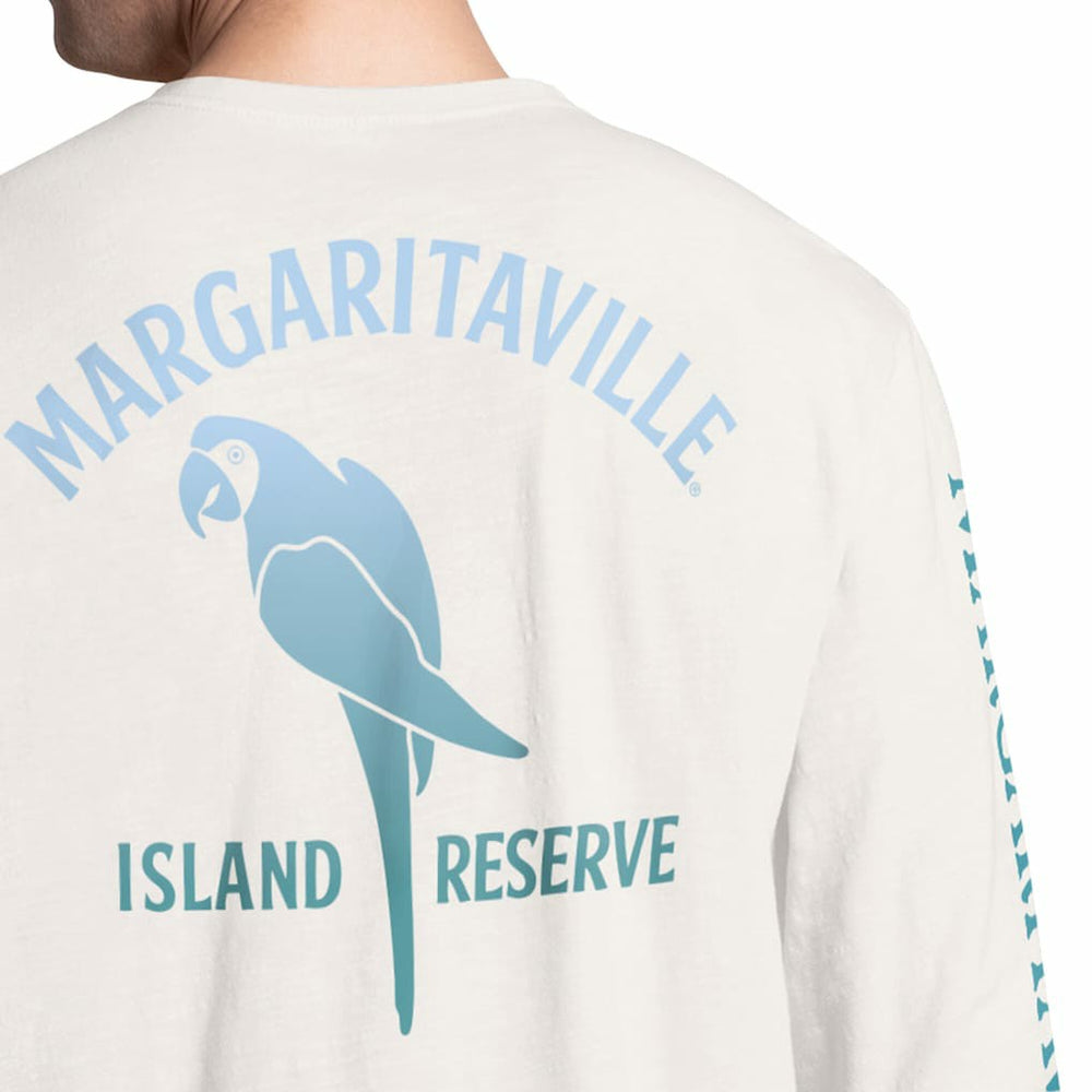 Philadelphia Eagles  Margaritaville Island Reserve Long Sleeve Slub Henley Shirt