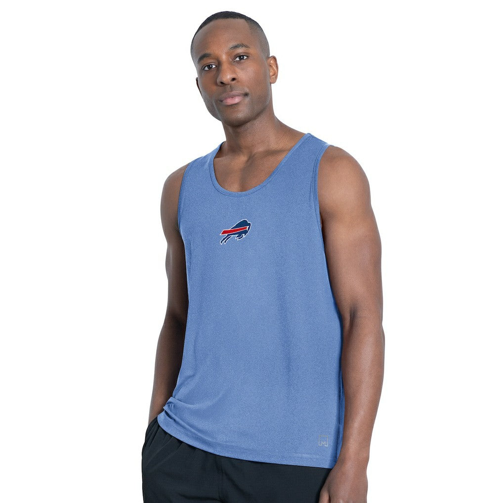 Buffalo Bills  MSX by Michael Strahan Energy Scoop Neck Tank Top