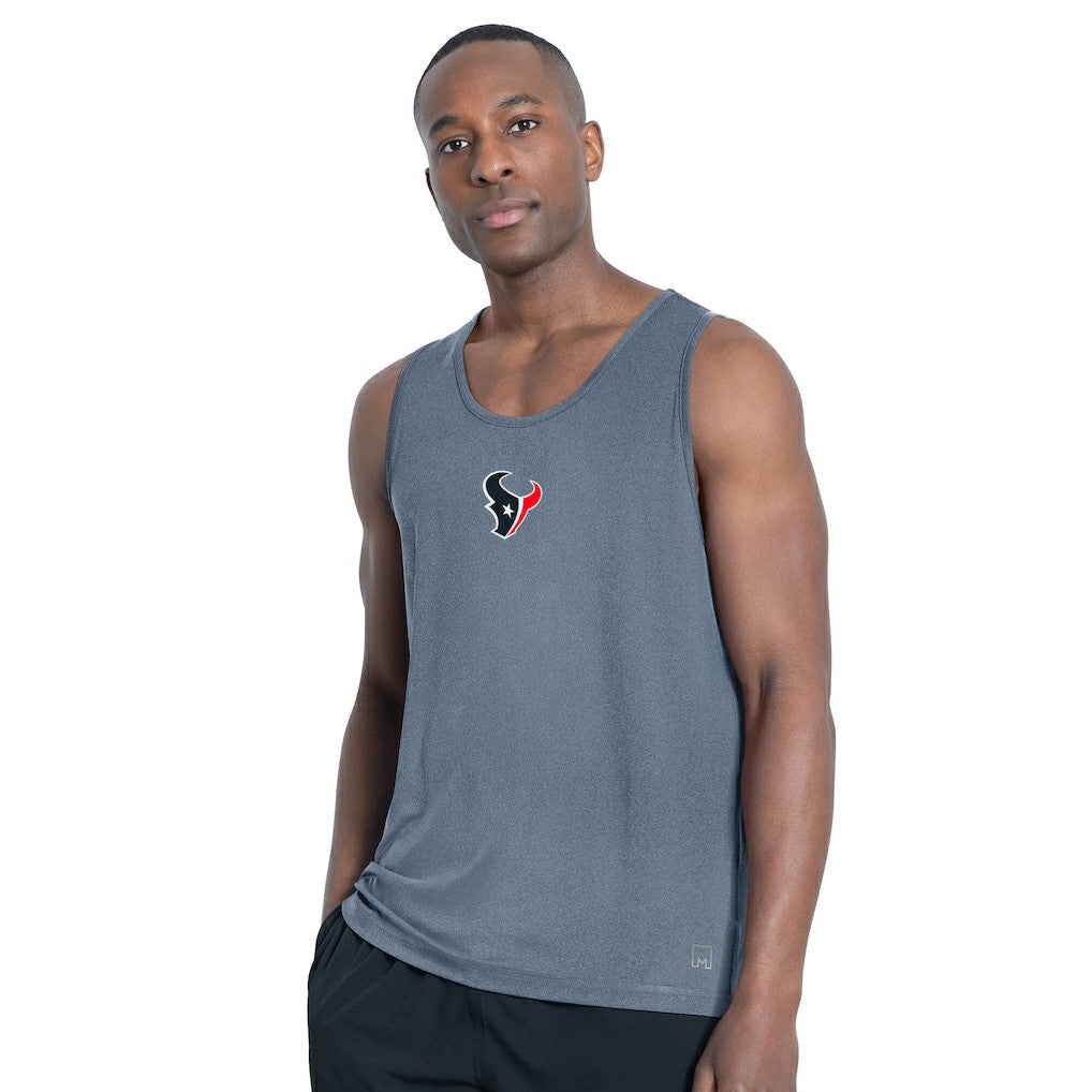 Houston Texans  MSX by Michael Strahan Energy Scoop Neck Tank Top
