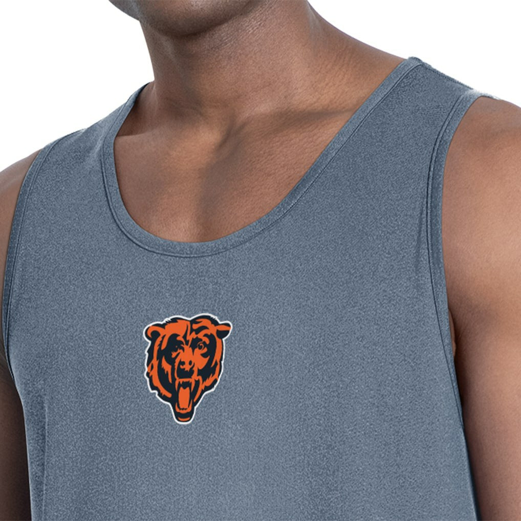 Chicago Bears  MSX by Michael Strahan Energy Scoop Neck Tank Top
