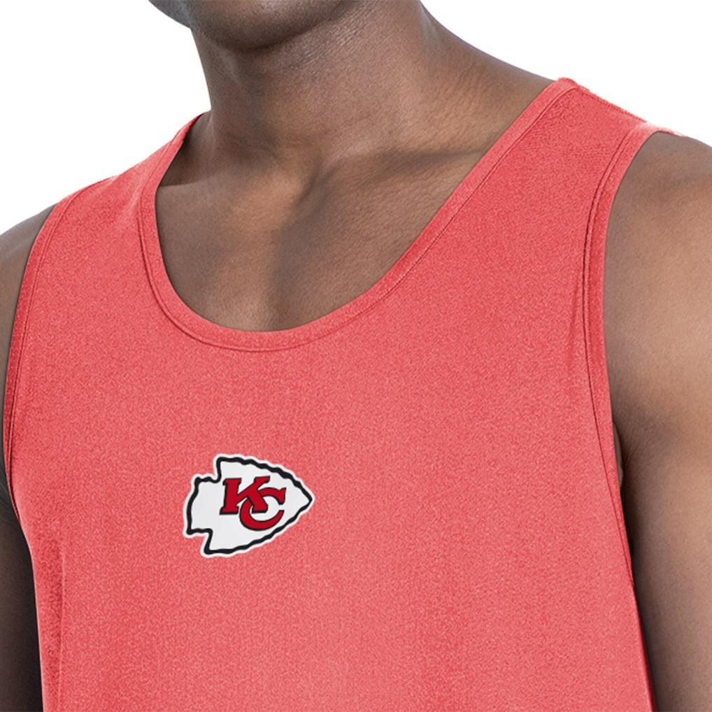 Kansas City Chiefs  MSX by Michael Strahan Energy Scoop Neck Tank Top