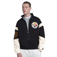 Pittsburgh Steelers  Starter The Gust Full-Zip Hooded Jacket
