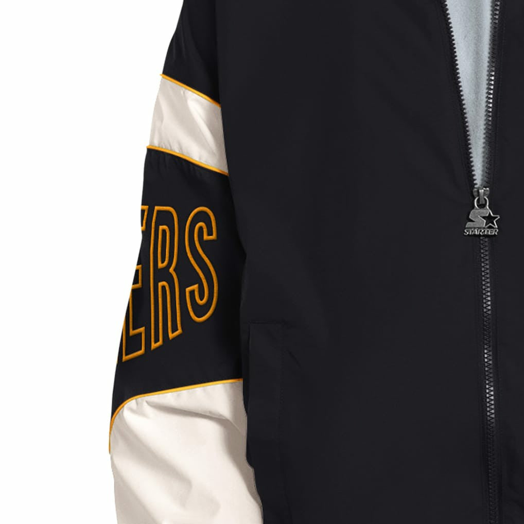 Pittsburgh Steelers  Starter The Gust Full-Zip Hooded Jacket