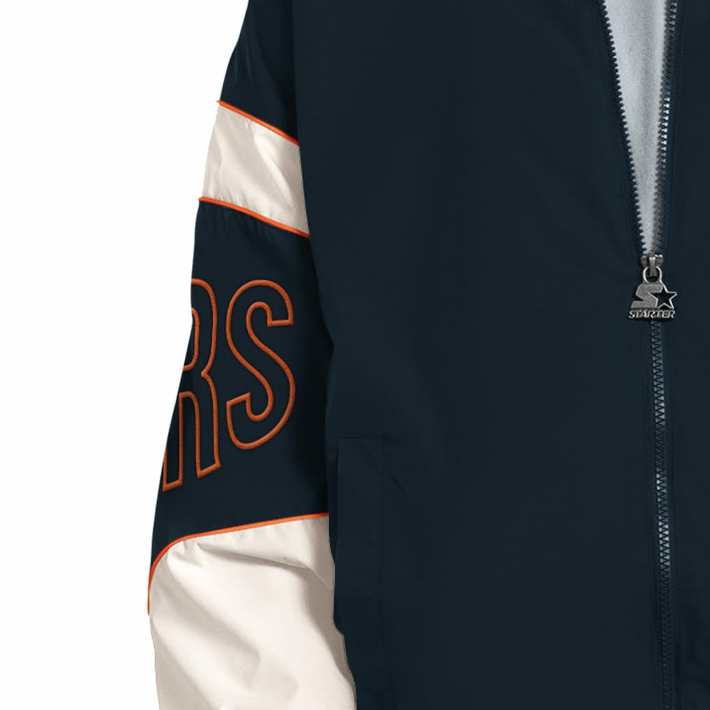 Chicago Bears  Starter The Gust Full-Zip Hooded Jacket