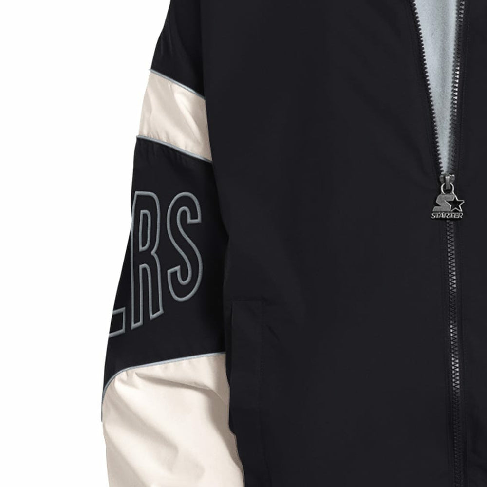 Las Vegas Raiders  Starter The Gust Full-Zip Hooded Jacket